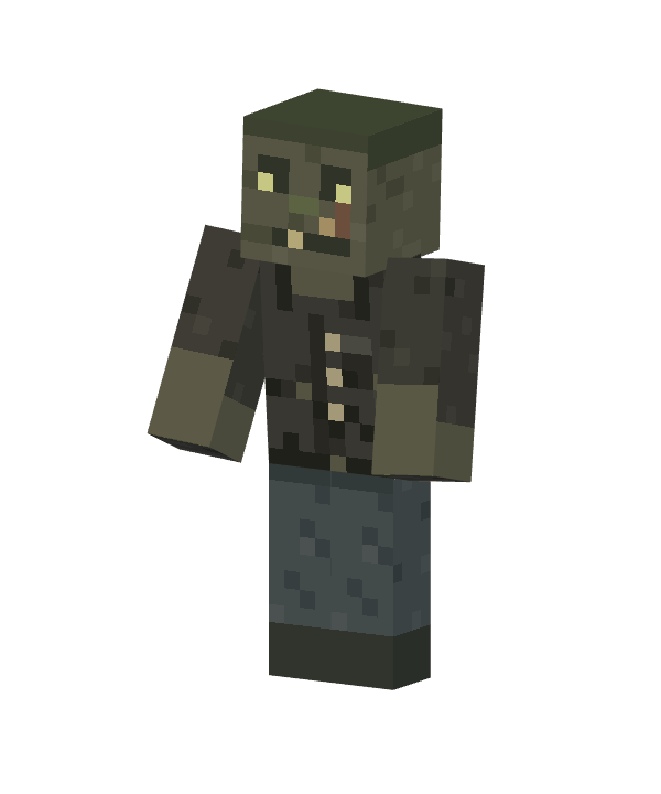 Zwęglony — model z gry